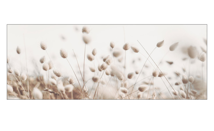 Leinwandbild Dried Fiber in the Wind 30 x 80 cm