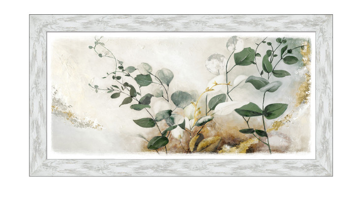 Rahmenbild Eucalyptus 55 x 115 cm