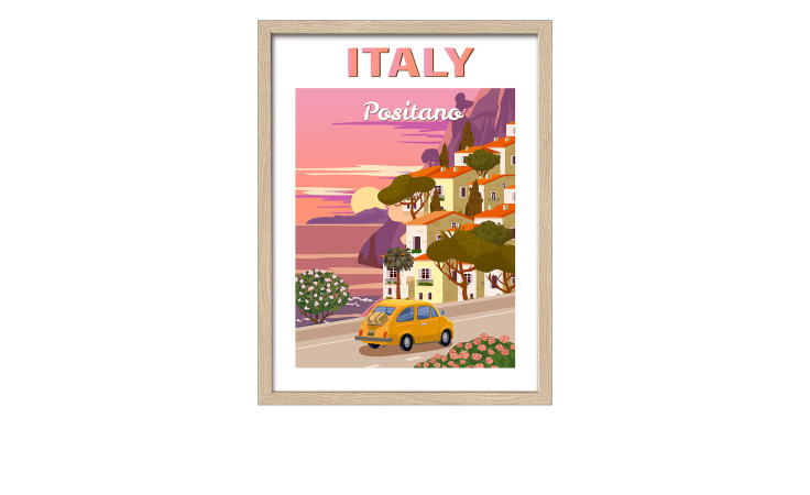 Rahmenbild Italy 33 x 43 cm