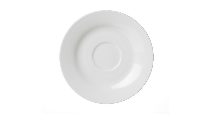 Kaffeeunterbecher Bianco