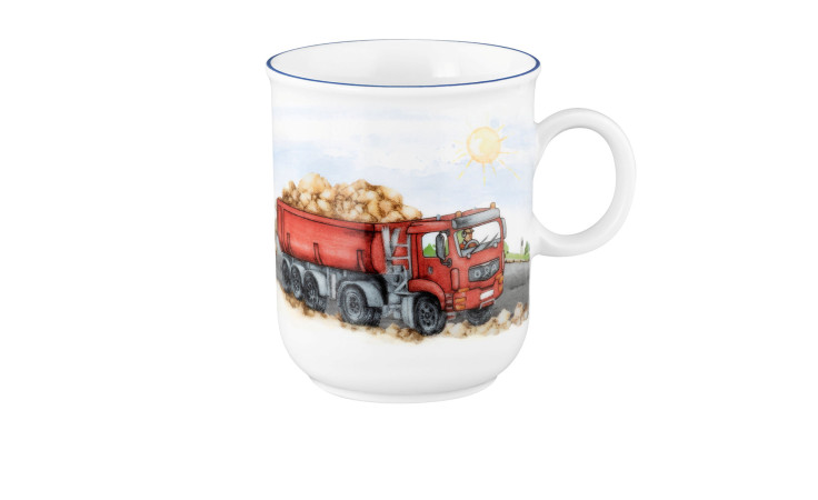 Becher Auf der Baustelle 250 ml 