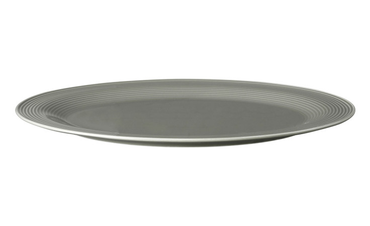 Servierplatte Beat Perlgrau 35 x 28 cm 