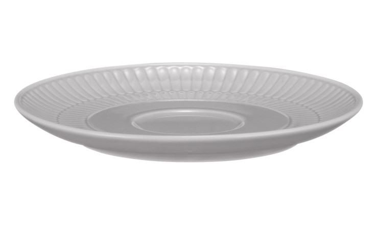 Kombi-Untertasse Amina 16 cm Grau 