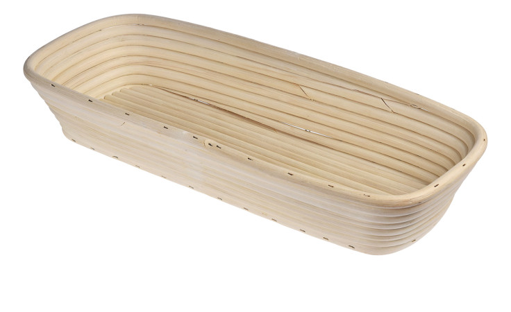Gärkörbchen Bake 40x16 cm in beige aus Rattan