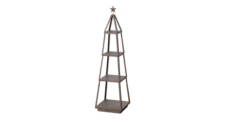 Regal 115 cm aus Eisen in barun.