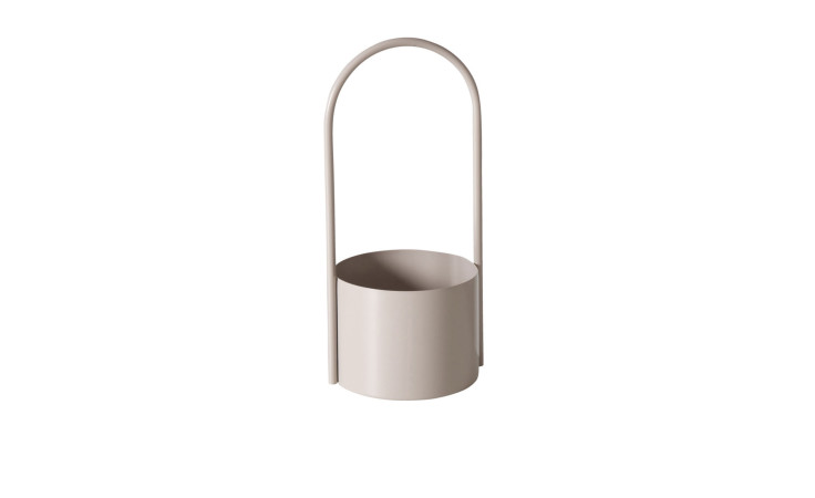Pflanztopf Anthea 30 cm in beige aus Eisen