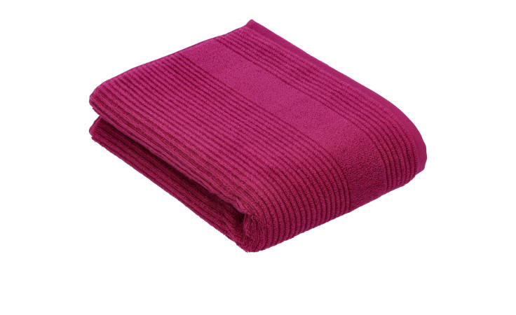 Duschtuch Tomorrow 67 x 140 cm in cranberry.