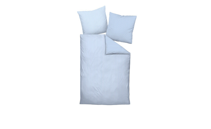 Mako-Satin-Bettwäsche Modernclassic 155 x 220 cm
