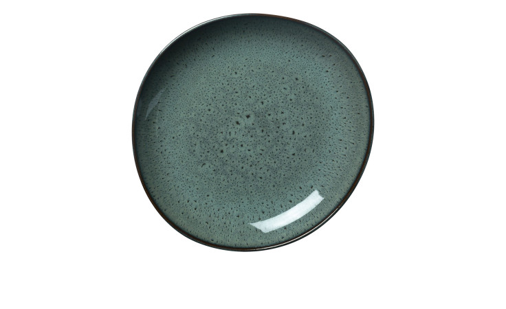 Schale Lave 28 cm in grau