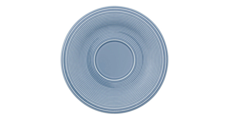 Kaffeeuntertasse Color Loop 15,5 cm in blau