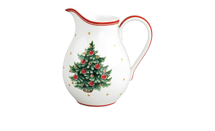 Milchkännchen Toys Delight 500 ml in weiß mit Tannenbaum.