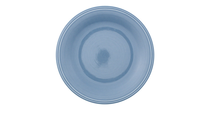 Speiseteller Color Loop 28,5 cm in blau