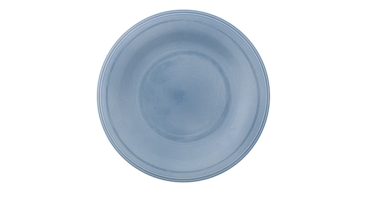 Frühstücksteller Color Loop 21,5 cm in blau