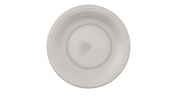Frühstücksteller Color Loop 21,5 cm in weiß