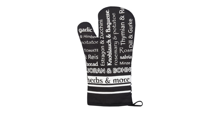 Ofenhandschuh Herbs & More 18 x 30 cm 