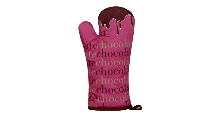 Ofenhandschuh Chocolate 18 x 30 cm