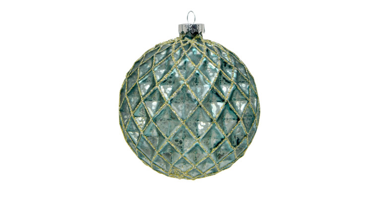 Glas-Christbaumkugel 10 cm