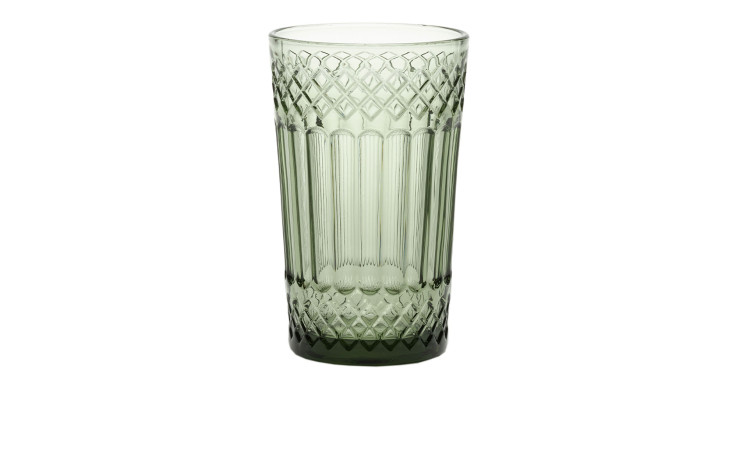 Trinkglas 340 ml in grün.