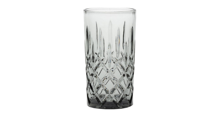 Trinkglas 320 ml in dunkelgrau.