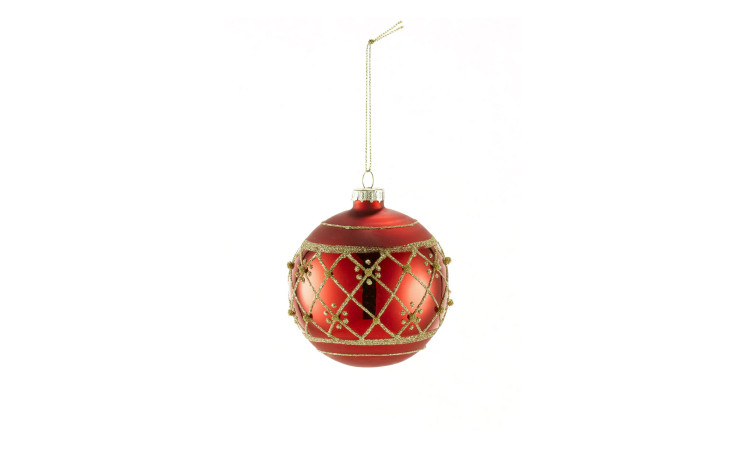 Glas-Christbaumkugel 8 cm