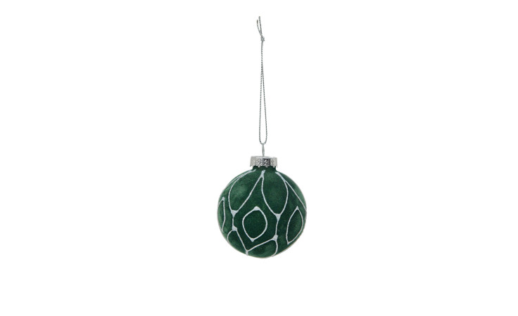 Glas-Christbaumkugel 6 cm