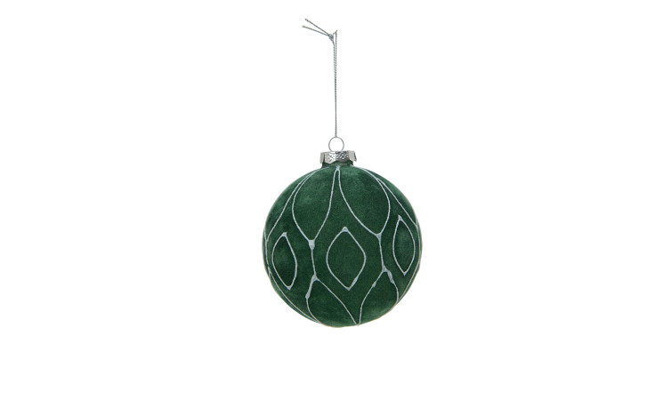 Glas-Christbaumkugel 10 cm