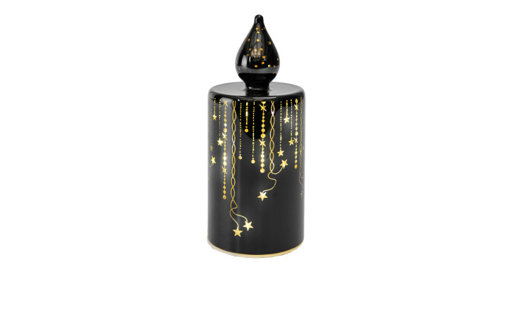 Glas-LED-Kerze 17,5 cm