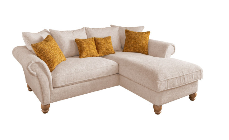 Wohnlandschaft Bordeaux in der Farbe beige