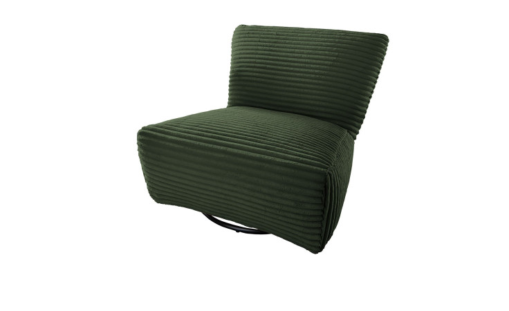 Dreh-Wipp-Sessel Calvi in der Farbe moosgrün