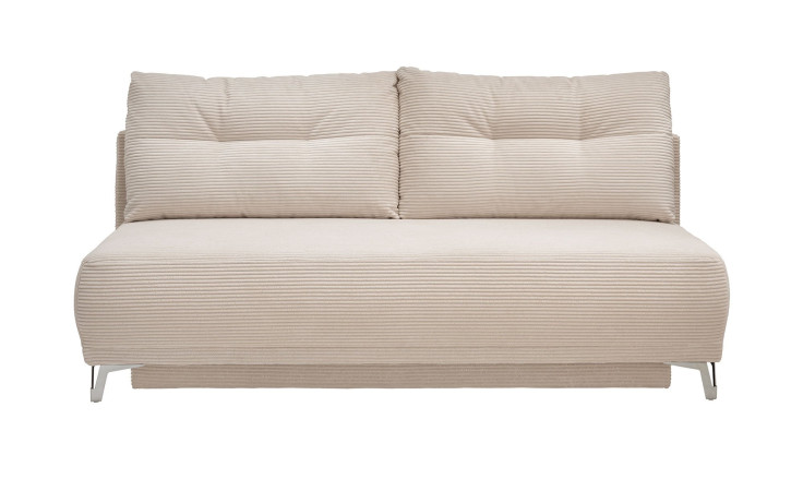 Schlafsofa Auby in der Farbe Beige