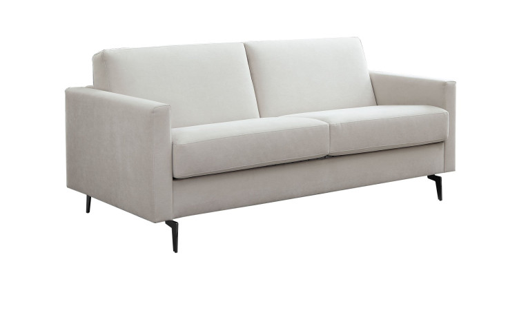 Schlafsofa Suva, in der Farbausführung grau / beige