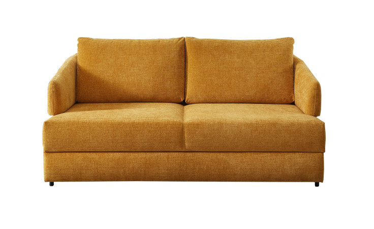 Schlafsofa Edina, in der Farbausführung gelb