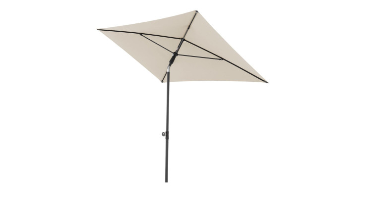 doppler Sonnenschirm Active Green Edition Ausführung Natur und Gestell in Anthrazit