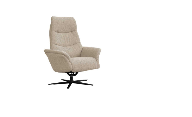 Basis-Fernsehssel in der Farbausführung Beige / Braun