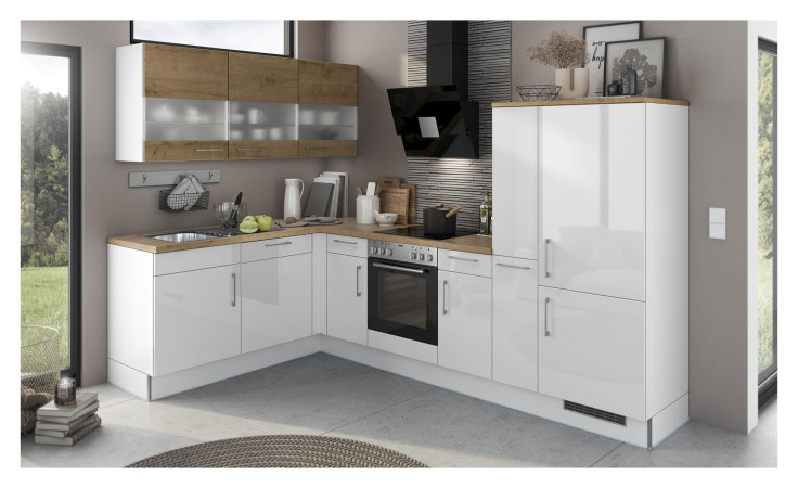 artego Küche Eco Trendy Weiss Kastelleiche