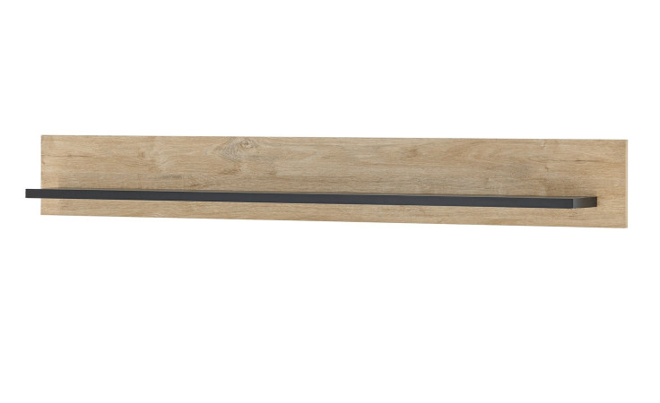Wandpaneel Cabrera in Gold Harbour Oak mit Ablageboden