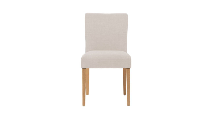 Esszimmerstuhl Shanna, in der Farbe beige, Frontansicht