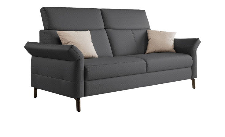 Komfort-Sofa Salome in einem Bezugsstoff in Graphite