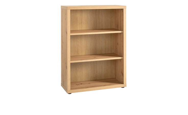 Regal Renatura aus Holzwerkstoff in Artisan Eiche mit zwei Böden.