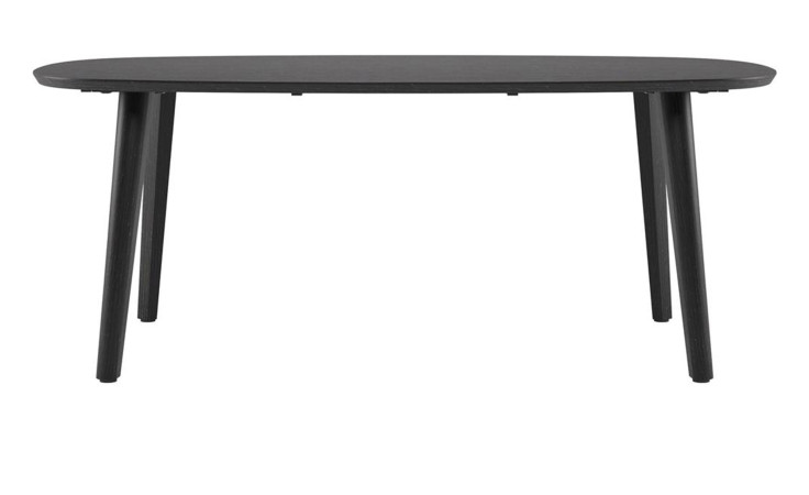 Tisch Odda in der Farbe Onyx