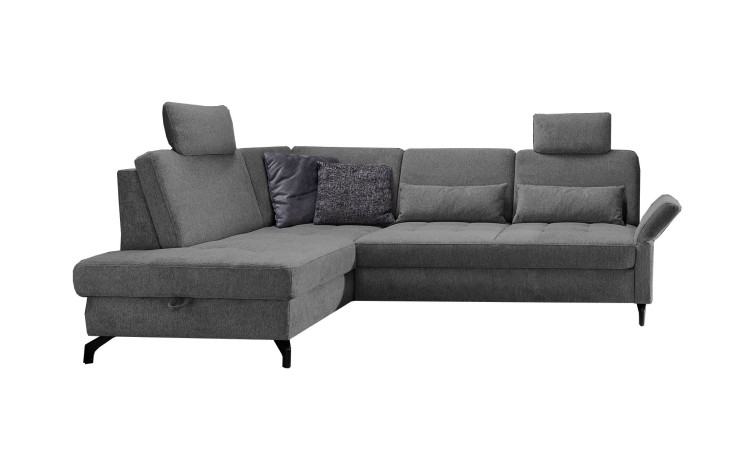 Komfort-Ecksofa Westminster, in der Farbausführung Anthrazit
