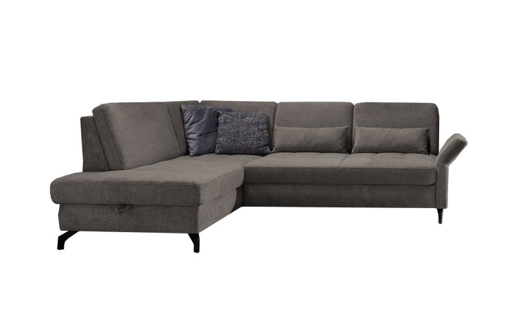 Basis-Ecksofa Westminister in der Farbe Stone