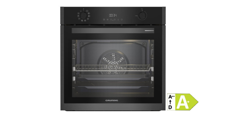 Grundig Einbaubackofen GEBM 19300 DXMPF Front