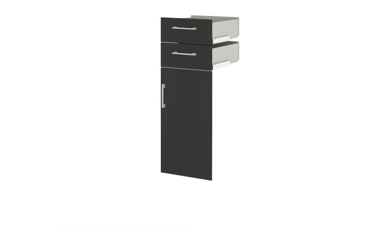 Tür-Schubkästen-Set vito Vary in anthrazit