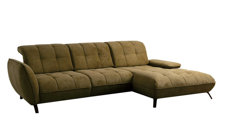 Basis - Ecksofa vito Creda, in der Farbe olive