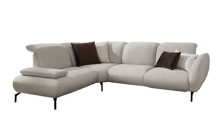 Basis-Ecksofa vito Bevy, in der Farbausführung Natur