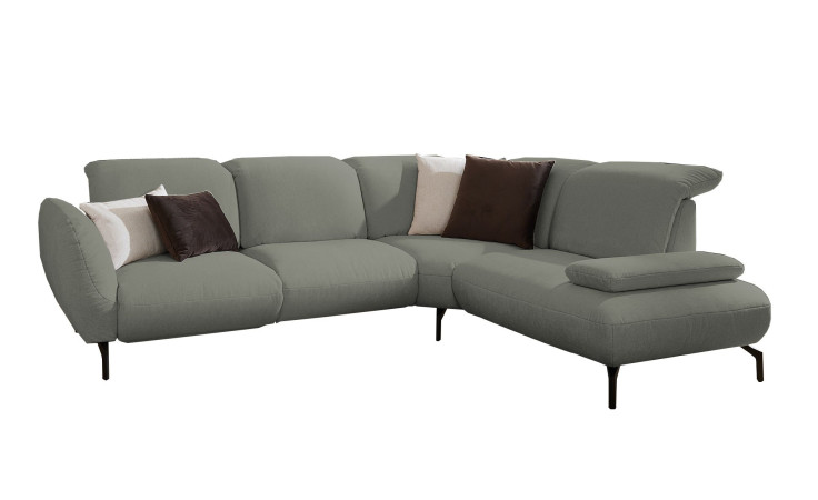 Basis-Ecksofa vito Bevy, in der Farbausführung  Stone
