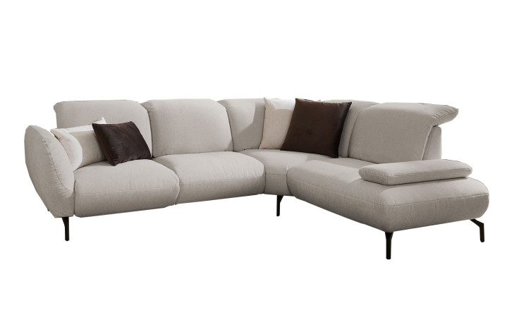 Basis-Ecksofa vito Bevy, in der Farbausführung Natur