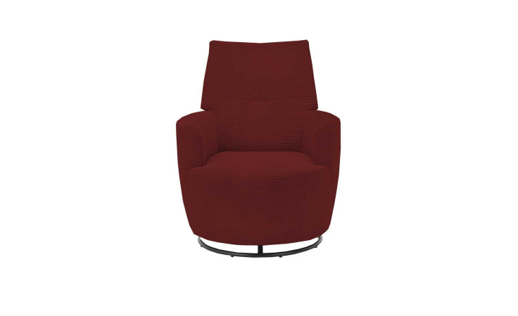 Sessel set one SO 1450 in der Farbausführung ruby red, Frontausführung