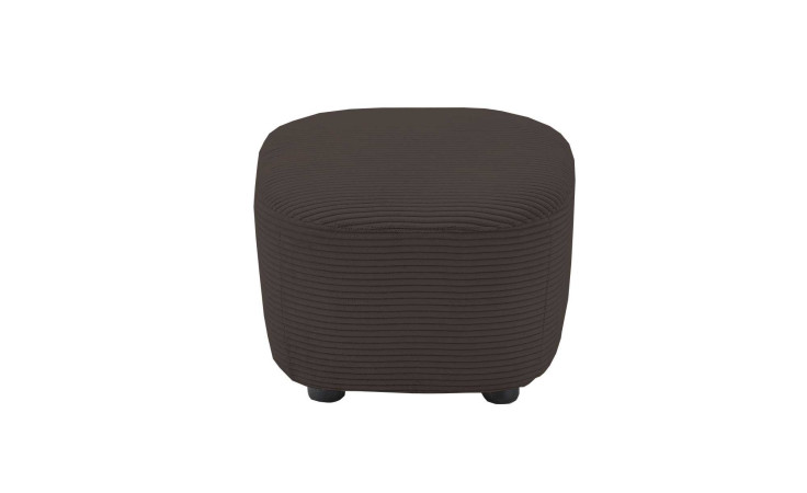 Hocker set one 1450 in der Farbausführung braun, Frontansicht